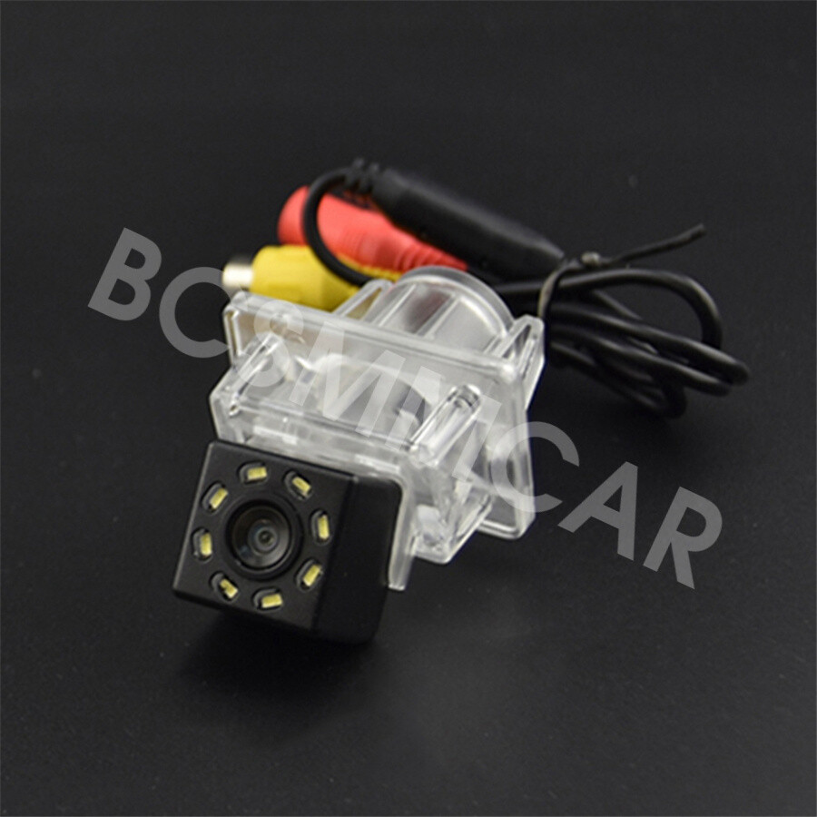 8LED Reverse Camera Fit For Mercedes C250 C300 W204 S204 Factory Radio Backup