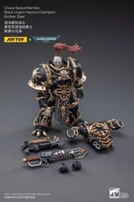 JOYTOY X Warhammer 40k Black Legion Havocs Champion Brother Slael 1/18 Figure