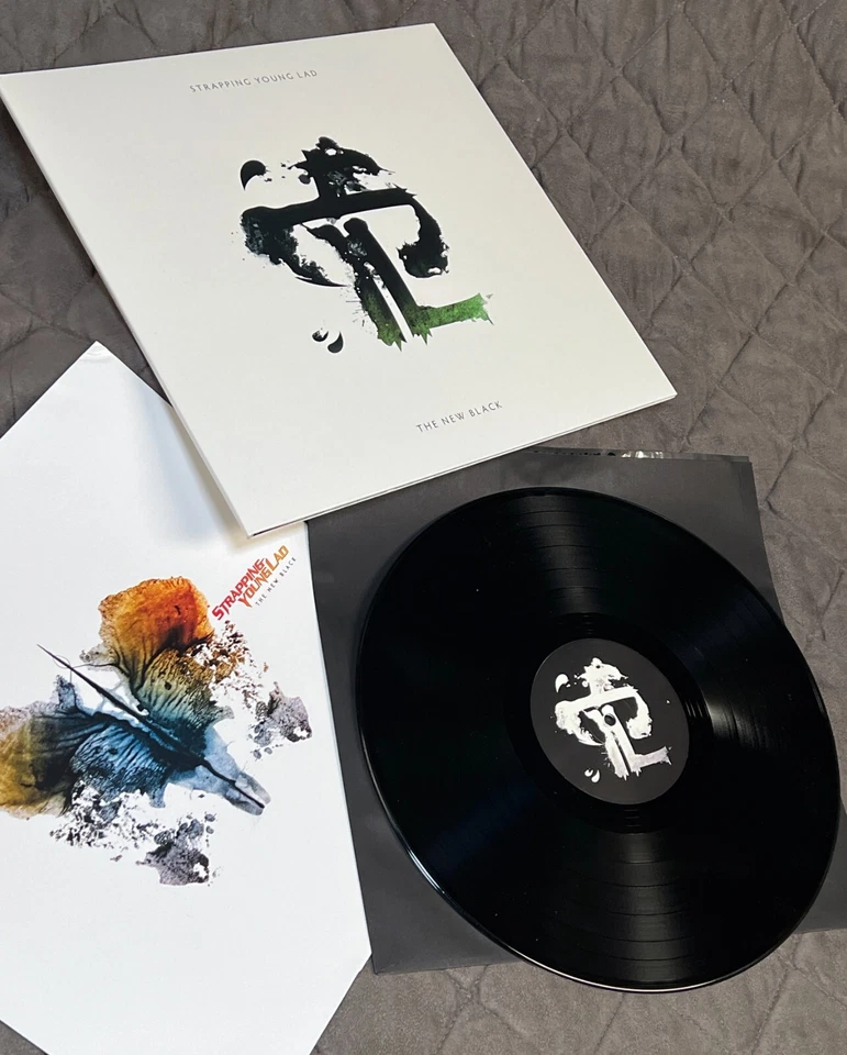 Strapping Young Lad The New Black 2013 Vinyl LP Gatefold Death Metal BLOOD023 - Image 2 of 4