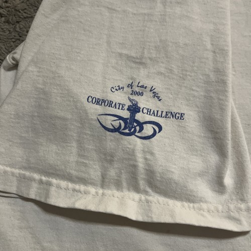 Vintage Las Vegas Take the Challenge 2000 Y2K Shirt Mens Size XXXL or 3XL - Picture 10 of 11