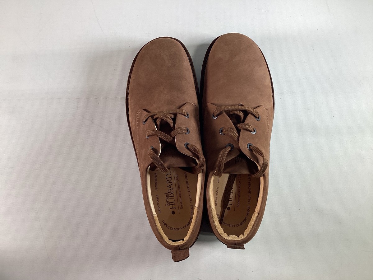Mens Samuel Hubbard Brown Nubuck Hubbard Free Dress Shoes  display picture 2