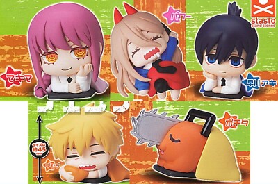 Onemutan Chainsaw Man Mascot Capsule Toy 5 Types Full Comp Set