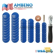 62X Heavy Duty Tire Repair Kit DIY Punctures Flat for Car Motorcycle Plug Patch