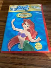 T The Little Mermaid CD Read-Along w/Book Cassette by Disney Ariel Flounder