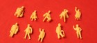 Unpainted Figures Lot of 50 - HO Scale — photo 4