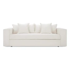 Moe's Home Collection Kiran Sofa Bed Fabric White