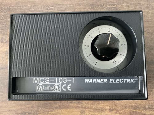 WARNER ELECTRIC -Clutch Brake Controller- MCS-103-1 *Excellent Condition*