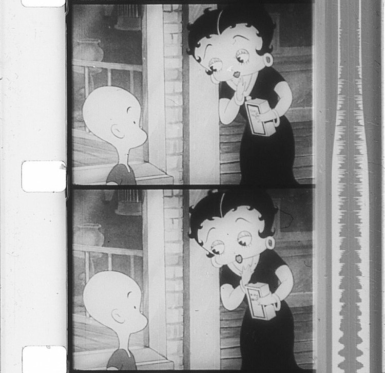 BETTY BOOP WITH HENRY great cartoon on 16mm film stock 1933