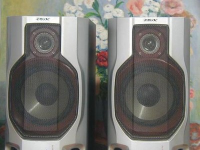 Sony SS-MD777 Stereo Speaker Pair 2-Way Bass Reflex 120W 6.7