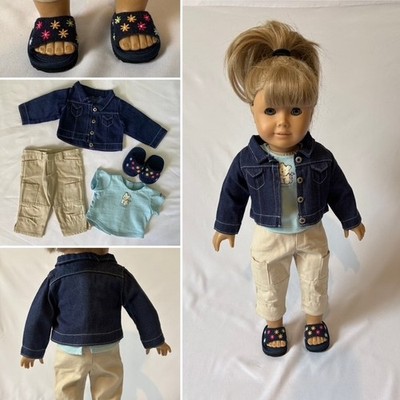 Vintage 1995 American Girl Doll with Large Collection of Clothes