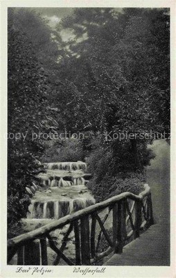 Bad Polzin Polczyn-Zdroj PL Partie am Wasserfall