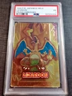 PSA 1 - 1999 Japanese Meiji Promo Embossed LIZARDON Charizard