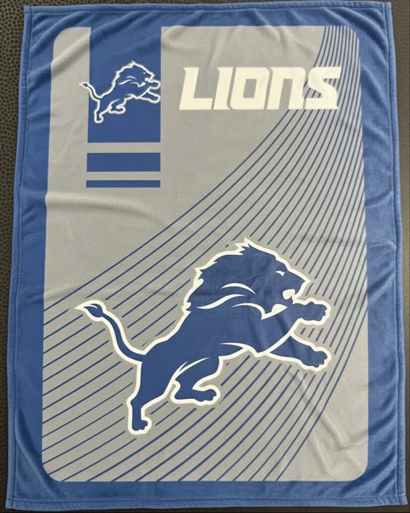 Detroit Lions Fleece Blanket