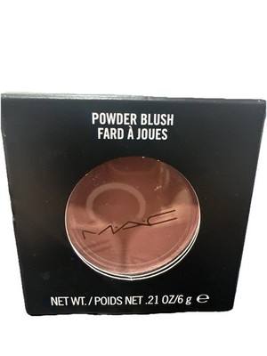 Mac Powder Blush In Desert Rose Full Size .21 oz New