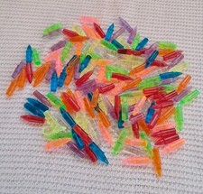VINTAGE Lite Brite pegs 150 multi colors 7/8 in