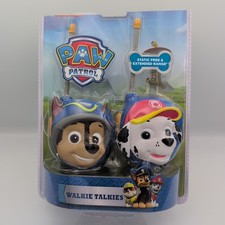 Paw Patrol Chase Marshall Walkie Talkies Set FRS Mid Range Ekids Nickelodeon