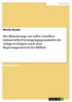 Die Bilanzierung Von Selbst Erstellten Immateriellen VermöGensgegenstäNden Des A