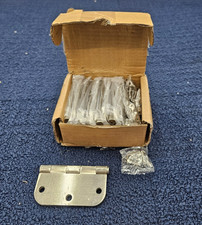  QTY 30 Design House 181420 Steel 3-1/2" Door Hinge Satin Nickel Finish Durable