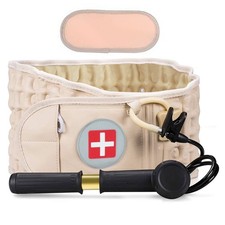 Decompression Back Belt Inflatable Lower Back Brace for Lower Back Pain Relie...