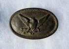 Rare Militia Or School Buckle Civil War Period 1850-1860