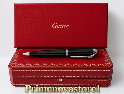 Cartier Executive Black Gold Ballpoint Pen Rare VIP Edition New Full Box 2026