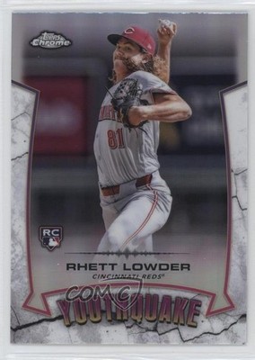 2025 Topps Chrome Youthquake Rhett Lowder #YQ-9 Rookie RC 1p01