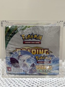 roaring skies booster box ebay Pokemon TCG XY Roaring Skies Booster Box 36 packs Factory Sealed w/Acrylic Case
