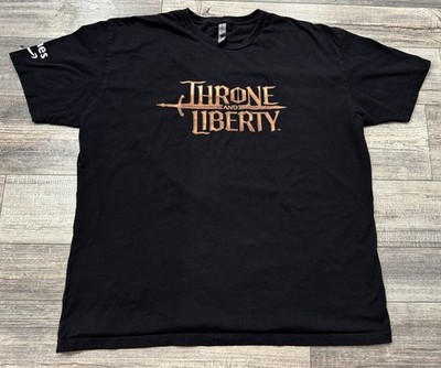 Throne And Liberty Game Promo Shirt Mens 3XL Amazon Games Online 2024 Black