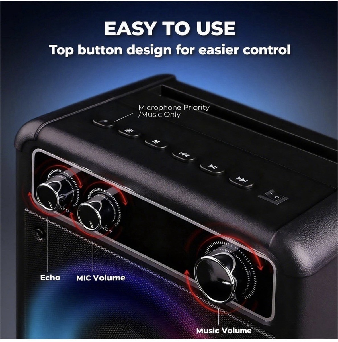 VOSOCO ポータブルカラオケマシン T-03 VOSOCO Portable Karaoke Machine T-03 with 2 Microphones | eBay