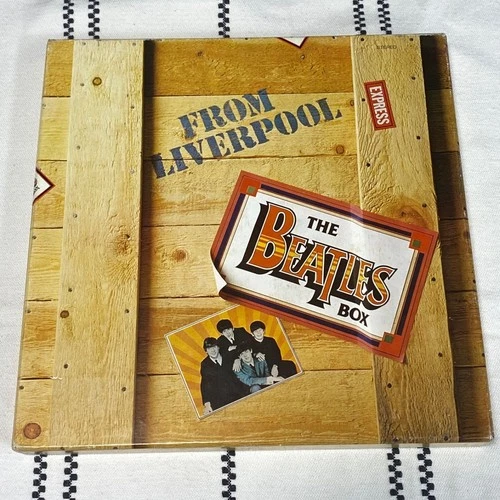 The Beatles Box From Liverpool Japanese Import EMI Odeon 8 Album Box Set JP