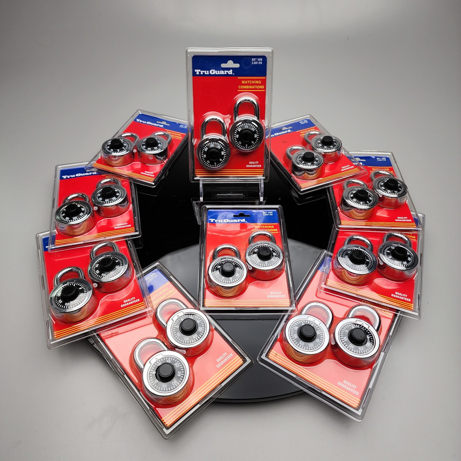 Truguard 807388 C30120 2 Dial Combination Locks, Sealed Packs, Bulk Lot✨ - Picture 1 of 3