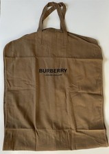Burberry Jacket/Vest Foldable Garment Bag Brown 60  L x 24  W Brand New