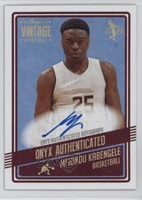 2021-22 Onyx Vintage Auto Mfiondu Kabengele #VAMK Auto 0dz