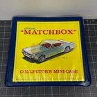 Vintage 1967 Lesney Products Official Matchbox Collectors Mini- Case