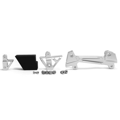 Silver Aluminum CNC Seat Riser Kit For Talaria Sting R MX3 / MX4 Electric Bike