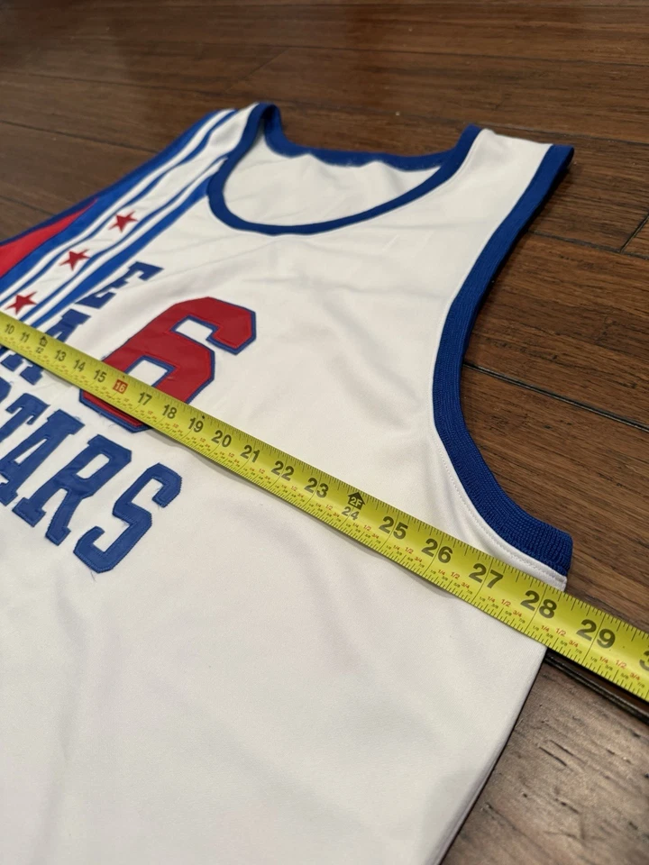 Camiseta vintage 1976 Julius Erving East All Stars, Mitchell & Ness, talla 60/XXL Foto 4 de 4