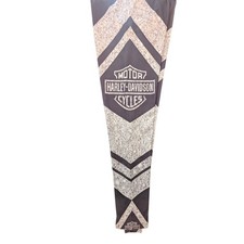 Harley Davidson Leggings Womens Heathered Gray and Black Logo Medium