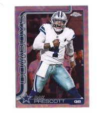 Dak Prescott 2025 Topps Chrome Refractor - #79 - Cowboys