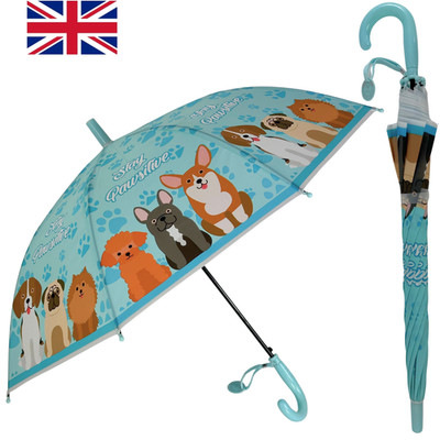 Kinder Regenschirm Unisex Kinder Schule Designs Einhorn Hund Natur Tiere