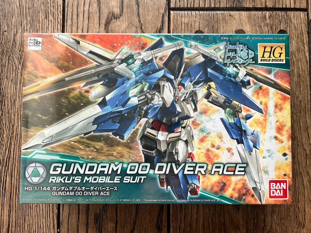 HGBD 1/144 Gundam Model Gunpla 00 Diver Ace Kit US Seller Sealed