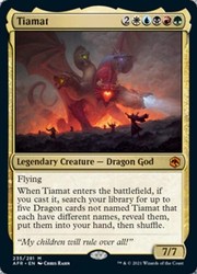 Tiamat 235/281 Adventures in the Forgotten Realms Mythic Rare