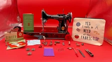 A Wonderful 1940 Singer Featherweight Restored and Tested - Refurbished Case