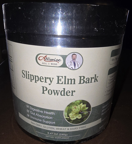 Slippery Elm Bark Powder 8.47 Oz Exp 2/26