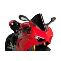 Puig Windschutzscheibe R-RACER FUR Ducati Panigale V2 20-24 Schwarz