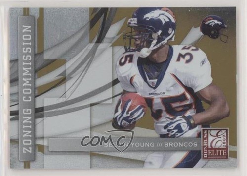 2009 Donruss Elite Zoning Commission Gold 201/899 Selvin Young #18 fm0 - Picture 1 of 3