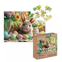 Puzzle Drewniane 50 ElementóW. Milliwood. Wielkanocny ZająCzek - Alexander