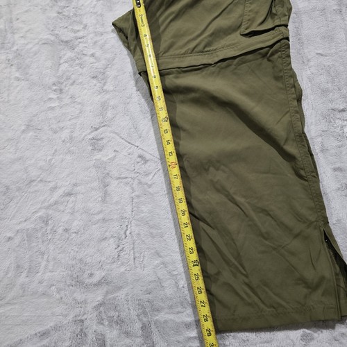 Boy Scouts Of America Convertible Cargo Pants XL Zip Off Shorts Outdoor Green - Picture 11 of 13