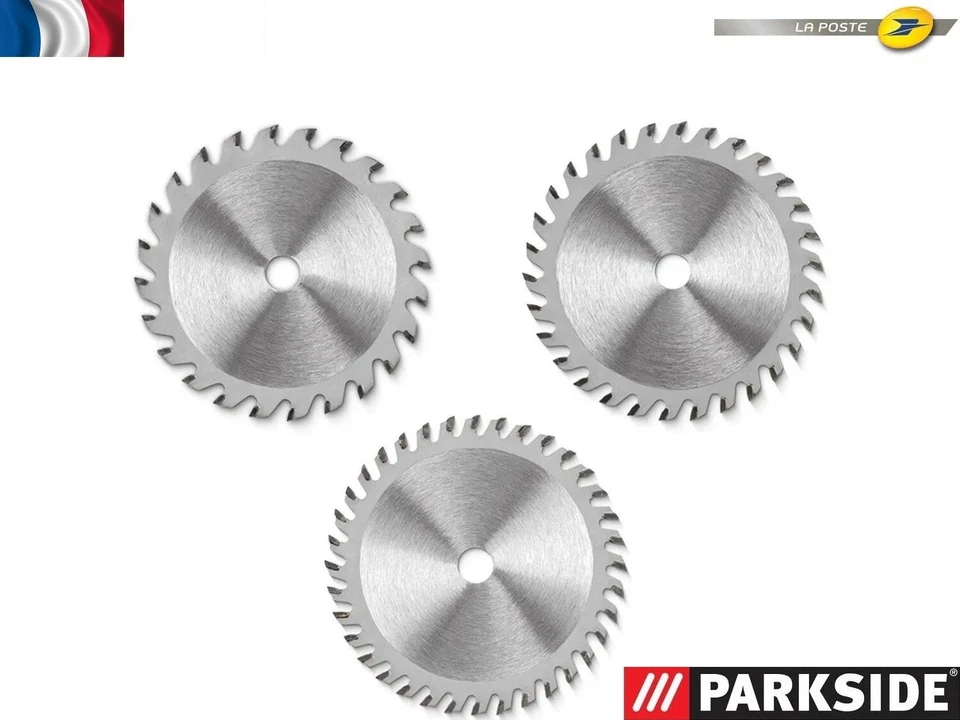 PARKSIDE® 3 lames de scie circulaire 85mm PHKSA 12 A2 PHKSA 12 A1 bois - Photo 1/1