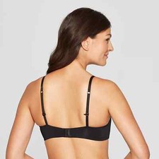Auden Women's Nursing Wirefree Bra , Size 38DD, Black