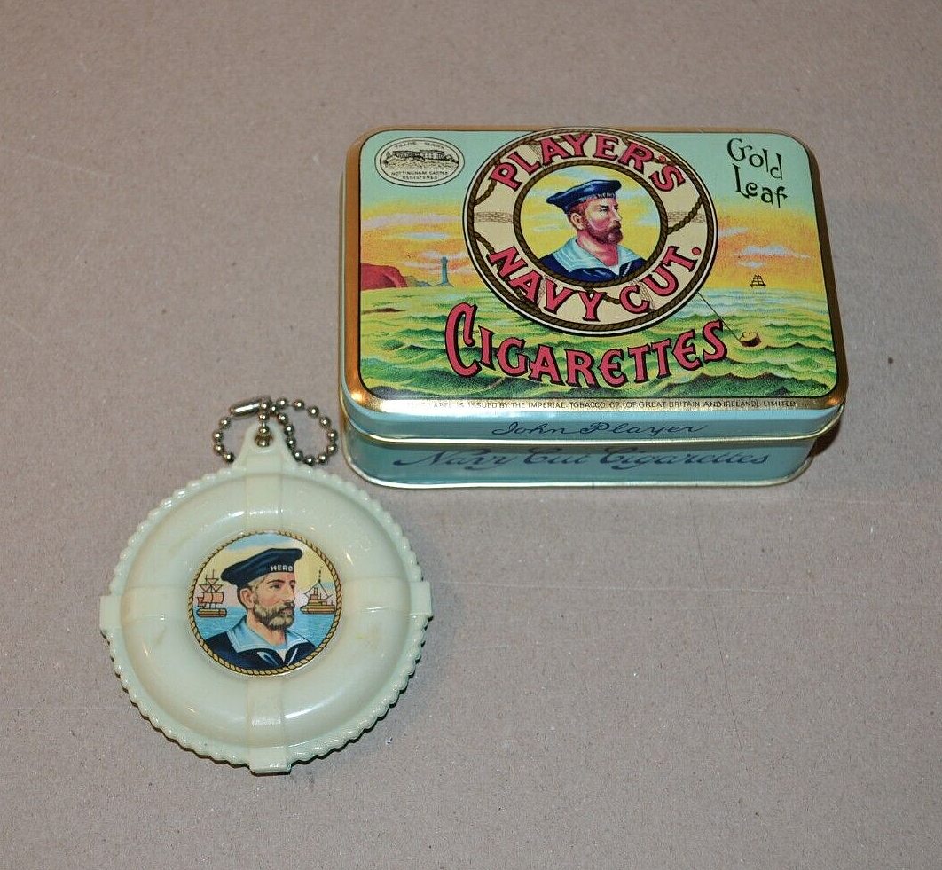 Player's Navy Cut Cigarettes Tin Replicans.Bedford.England